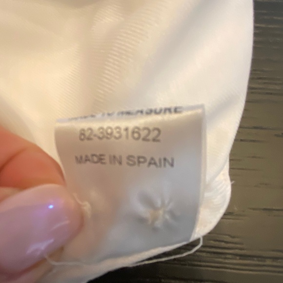 Sebastian Cruz Couture Men's White Button down Size XL 18 - Picture 8 of 8